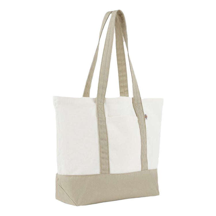 Logo Canvas Tote Egret - Borsa Shopping Bag Bianca DK0A4Z6FC481  DICKIES 