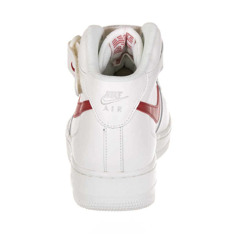 NIKE AIR FORCE 1 MID 07 SAIL/UNIVERSITY RED 93392_4  NIKE 