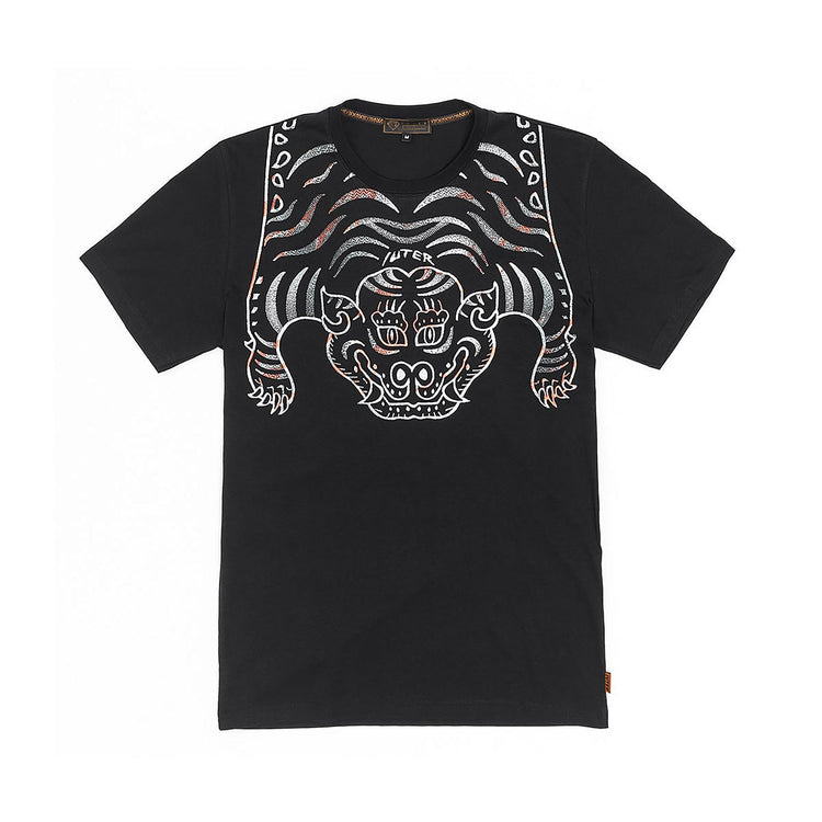 TIBETAN COURT TEE Black 18SITS68-BLACK  IUTER 
