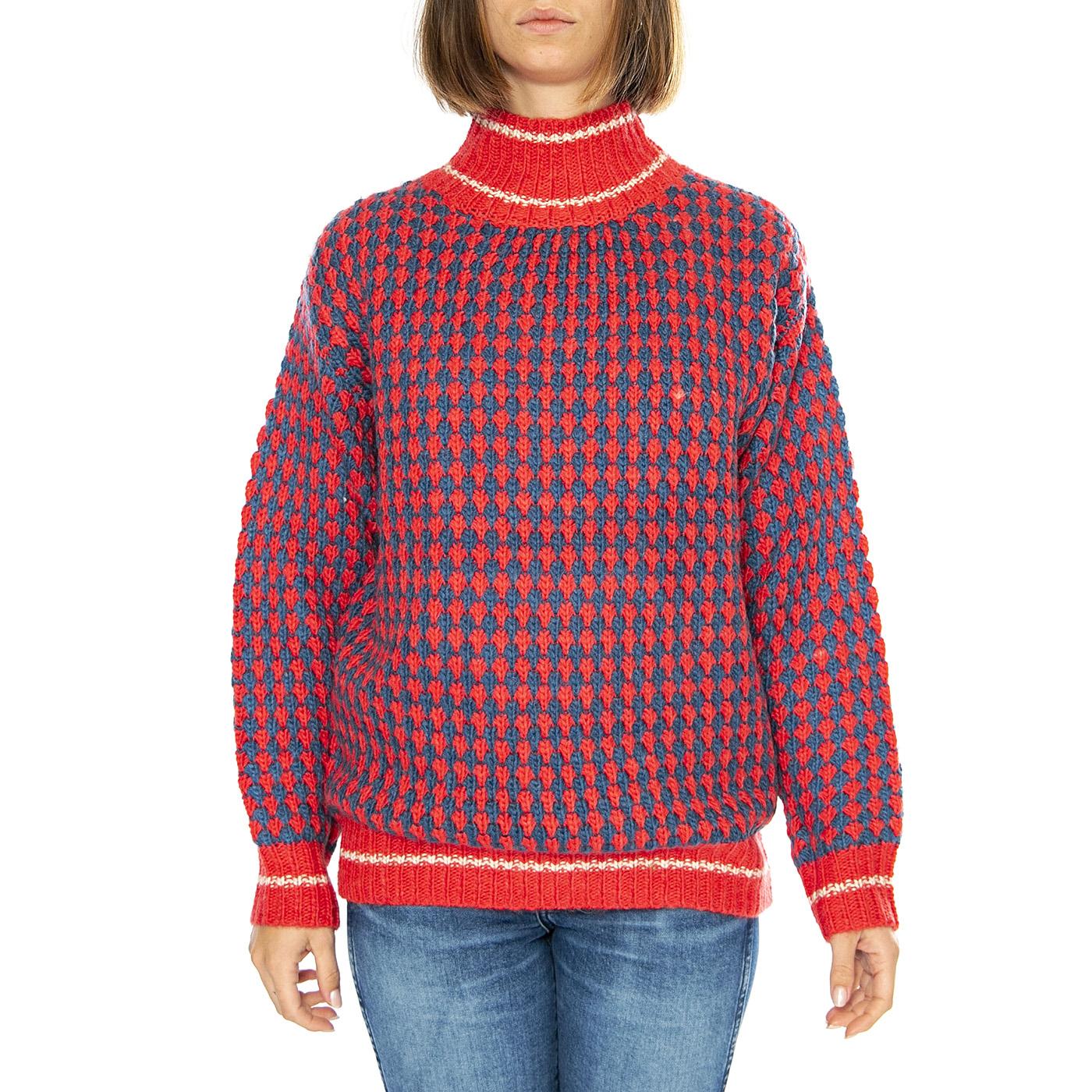 Jersey Rombo Azul Electrico - Maglione Donna Multicolore 15010306  MD'M 