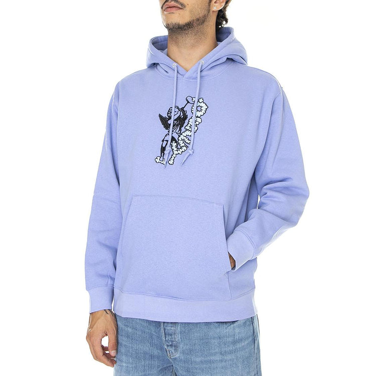 Obey Steven Hood Specialty Fleece Digital Violet - Felpa con Cappuccio Uomo Viola 112470175-DIV  OBEY 