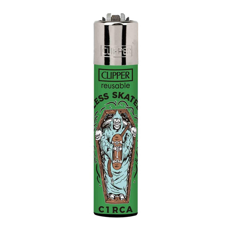 Clipper Circa - God Bless Skateboard - Accendino Ricaricabile Verde / Multicolore 237740_13  C1RCA 