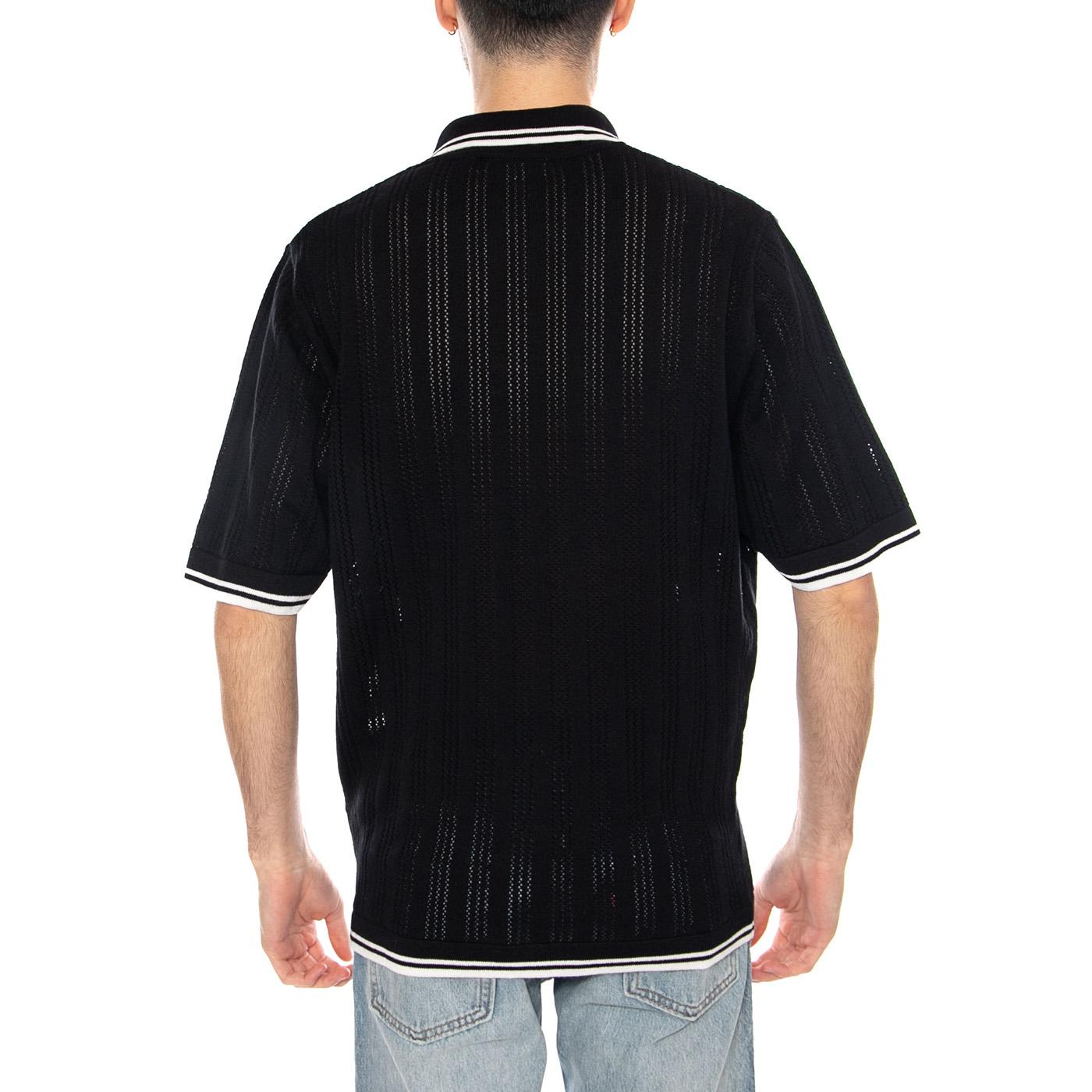 S/S Ramsey Polo Black / Was - Polo Uomo Nera I036168 K02XX CARHARTT WIP 