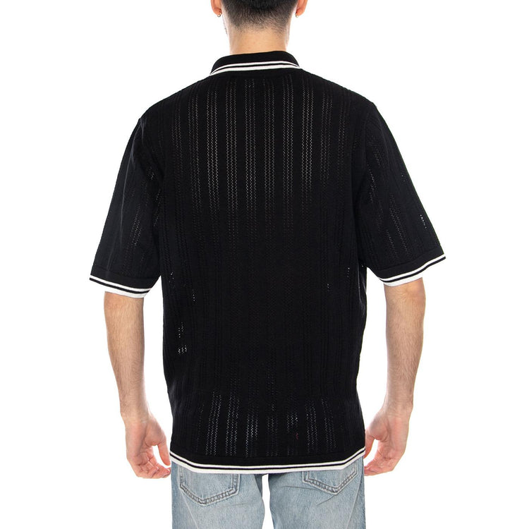 S/S Ramsey Polo Black / Was - Polo Uomo Nera I036168 K02XX CARHARTT WIP 
