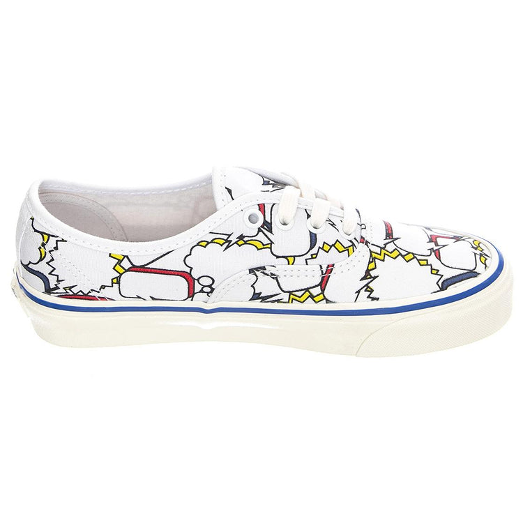 UA Authentic 44 DX (Anaheim Factory) Bubbles/ Multi - Scarpe Stringate Profilo Basso Uomo Bianche / Multi VN0A5KX4AVT1  VANS 