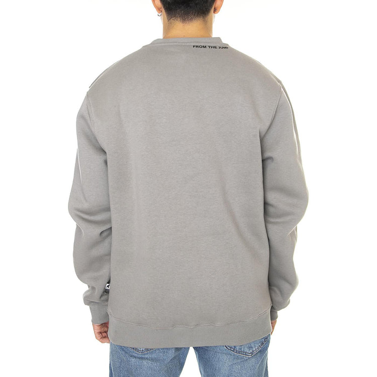 Essential Nikel - Felpa Girocollo Uomo Grigia KAF22UCNS101-130  KANGOL 