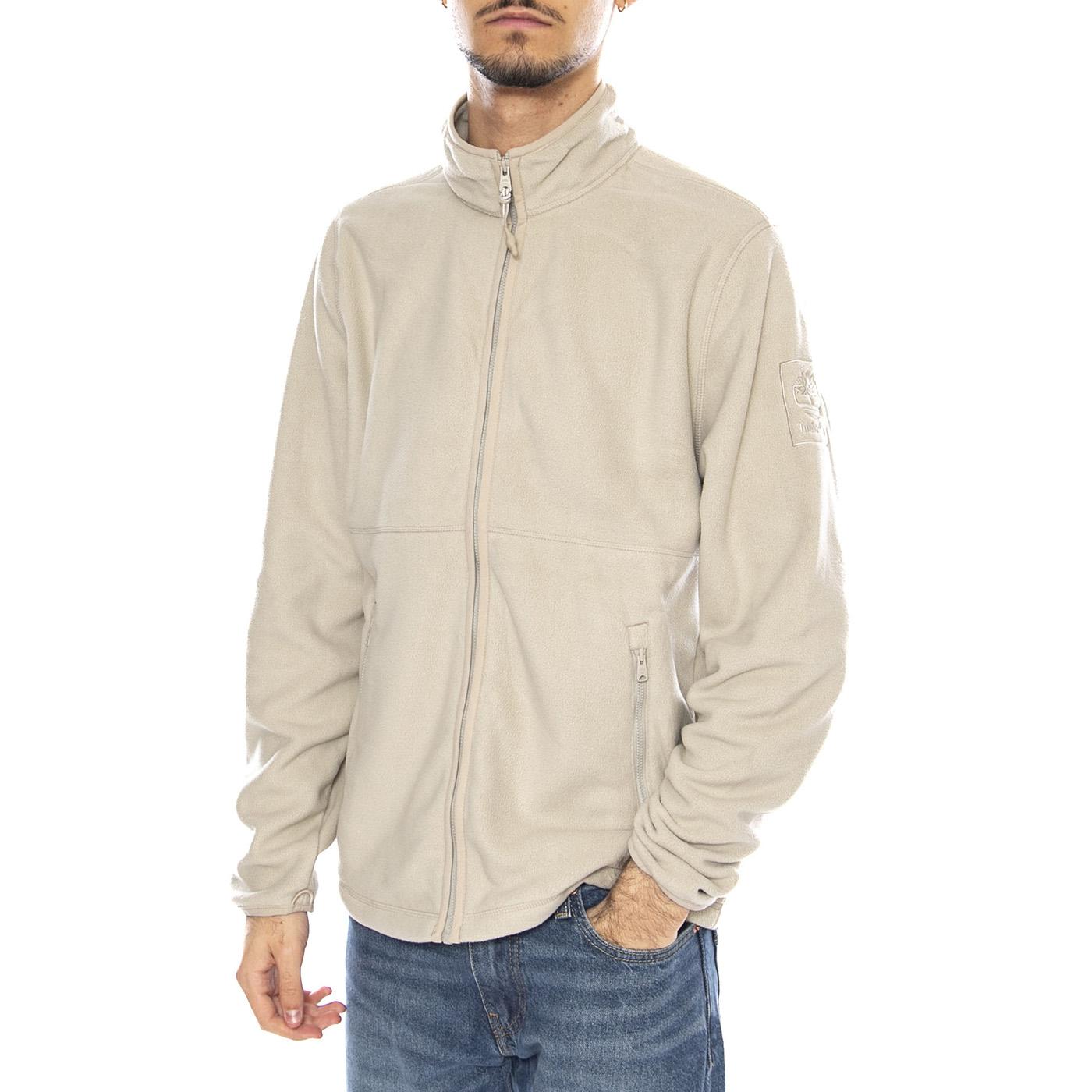Full Zip Polar Fleece -- Felpa con Zip Uomo Beige TB0A6HM 3CY21 TIMBERLAND 