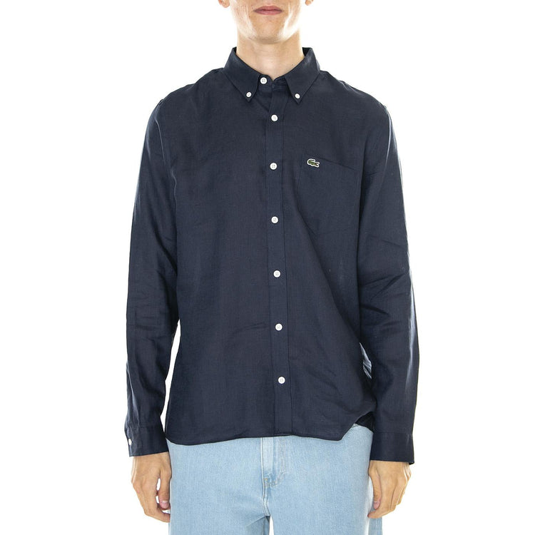 M' Camicia M/L 166 - Camicia Uomo Blu CH5692-166  LACOSTE 