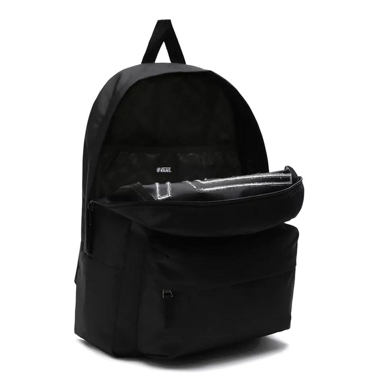 Wm Realm Flying V Backpack Dotty Animal Black / Cobblestone - Zaino Nero VN0A3UI8XZF1  VANS 