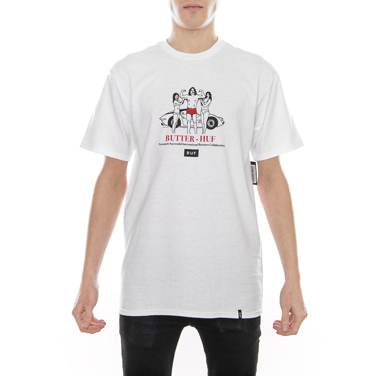 BG BUF S/S TEE white 118804_4  HUF 