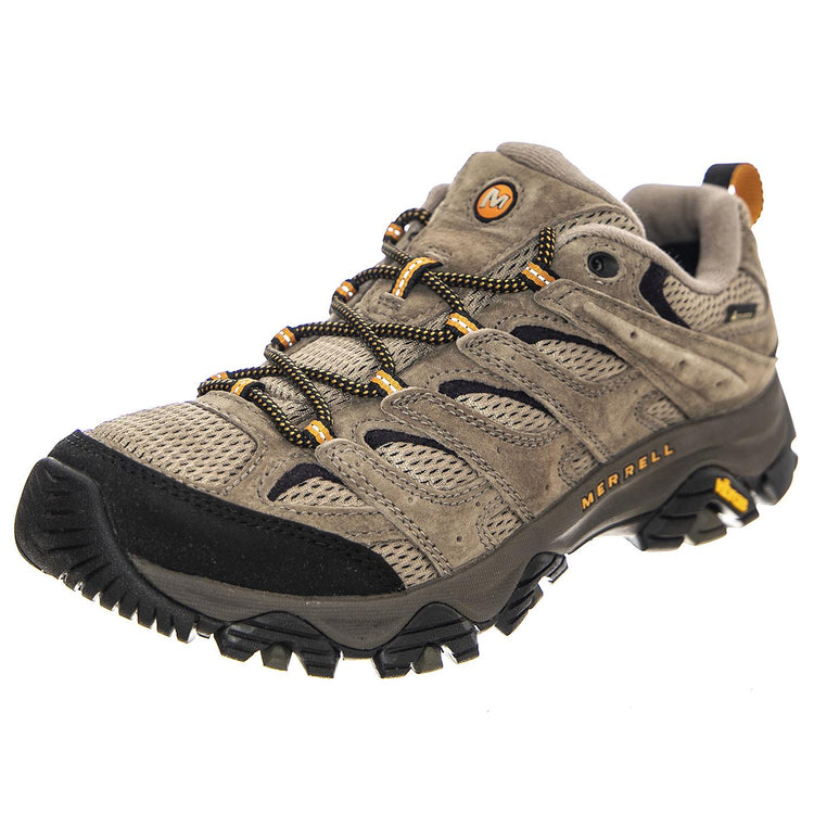 Moab 3 GTX Pecan Shoes - Scarpe Stringate Profilo Basso Uomo Beige J036265  MERRELL 
