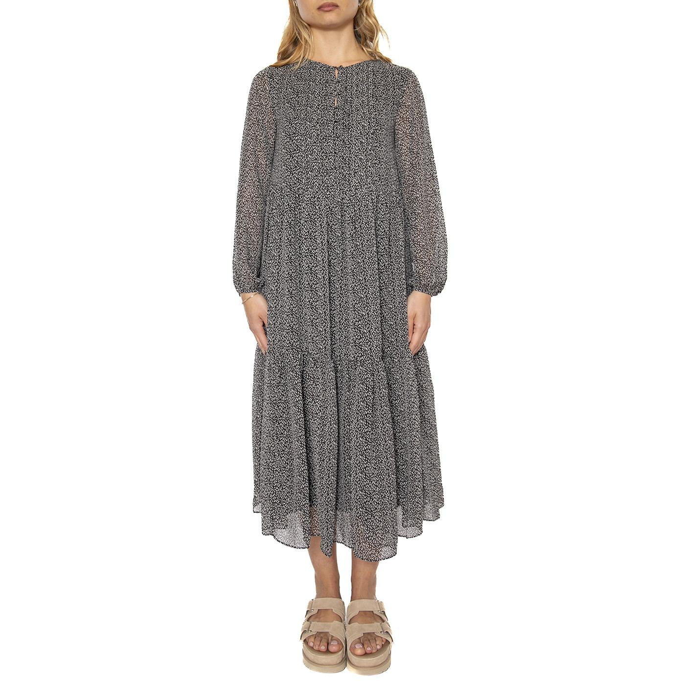 Cielo Georgette Dress Neutrals - Abito Donna Multicolore A9303-0000  LEVIS 