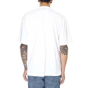 Classic Label T-Shirt White - Maglietta Girocollo Uomo Bianca SCA-TEE-6614  SANTA CRUZ 
