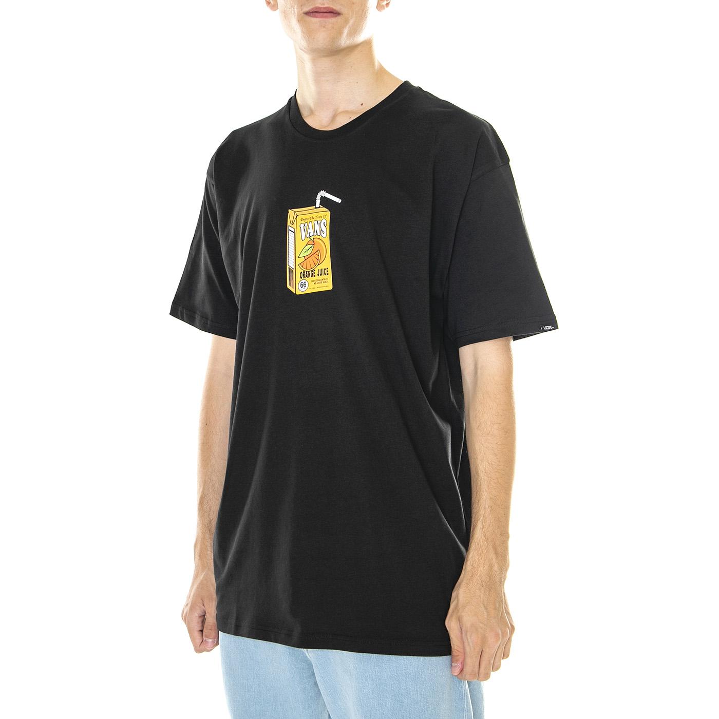 M' Vans Juice Box S/S Tee Black - Maglietta Girocollo Uomo Nera VN0006D5BLK1  VANS 