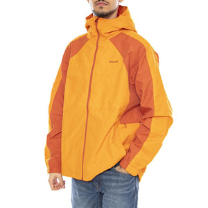 HUF Set Shell Jacket -- Giacca con Cappuccio Uomo Arancione JK00389 ORG HUF 