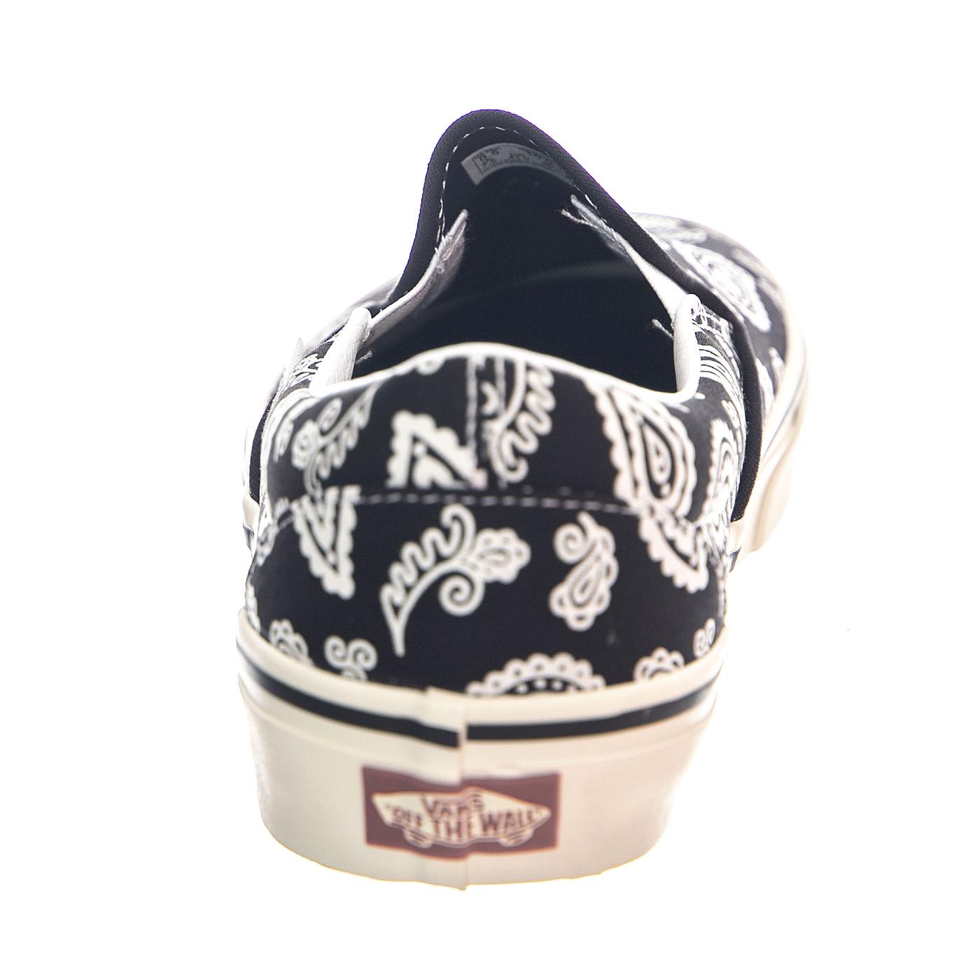 Classic Slip-On Prim Black - Scarpe Slip-On Profilo Basso Uomo Multicolore VN0009Q7BMA1  VANS 