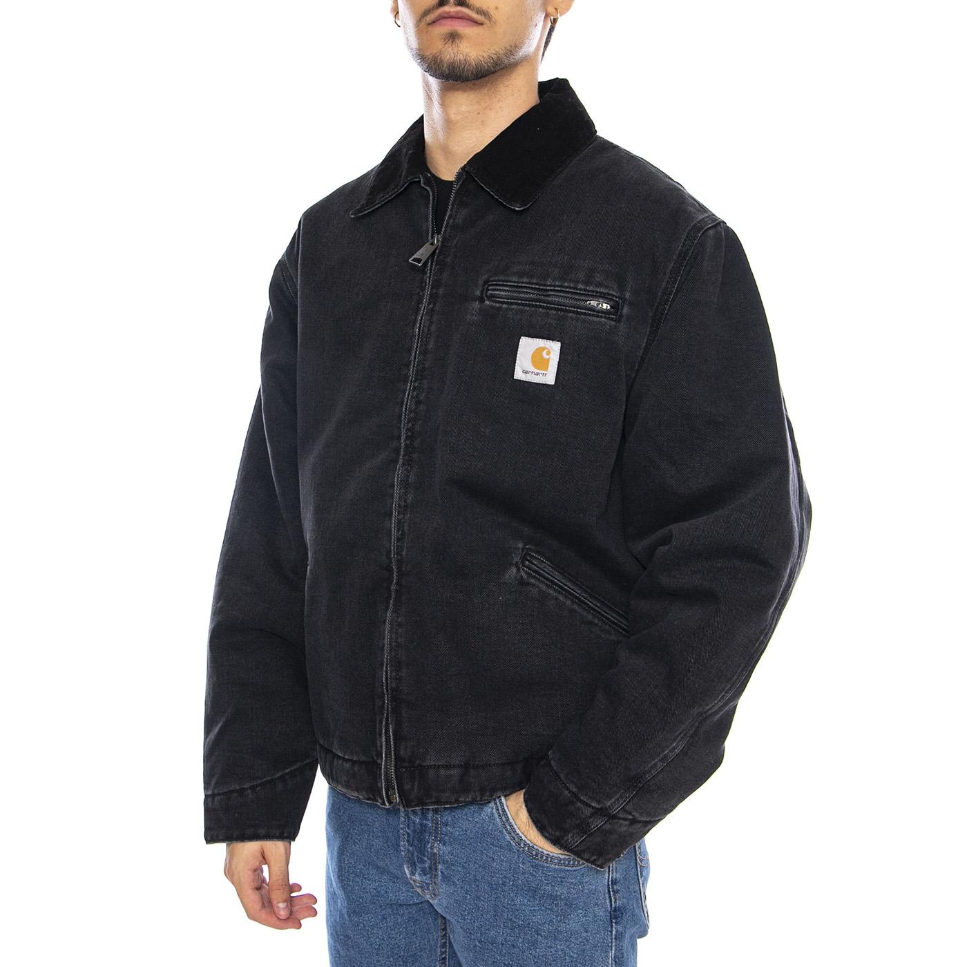 OG Detroit Jacket Black / Black - Giacca Uomo Nera I035878.00E06  CARHARTT WIP 