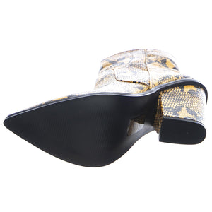 Rarely Ankle Boots - Yellow / Multi - Stivaletti alla Caviglia Donna Serpente / Multicolore RARE02S1-SNAKE  STEVE MADDEN 