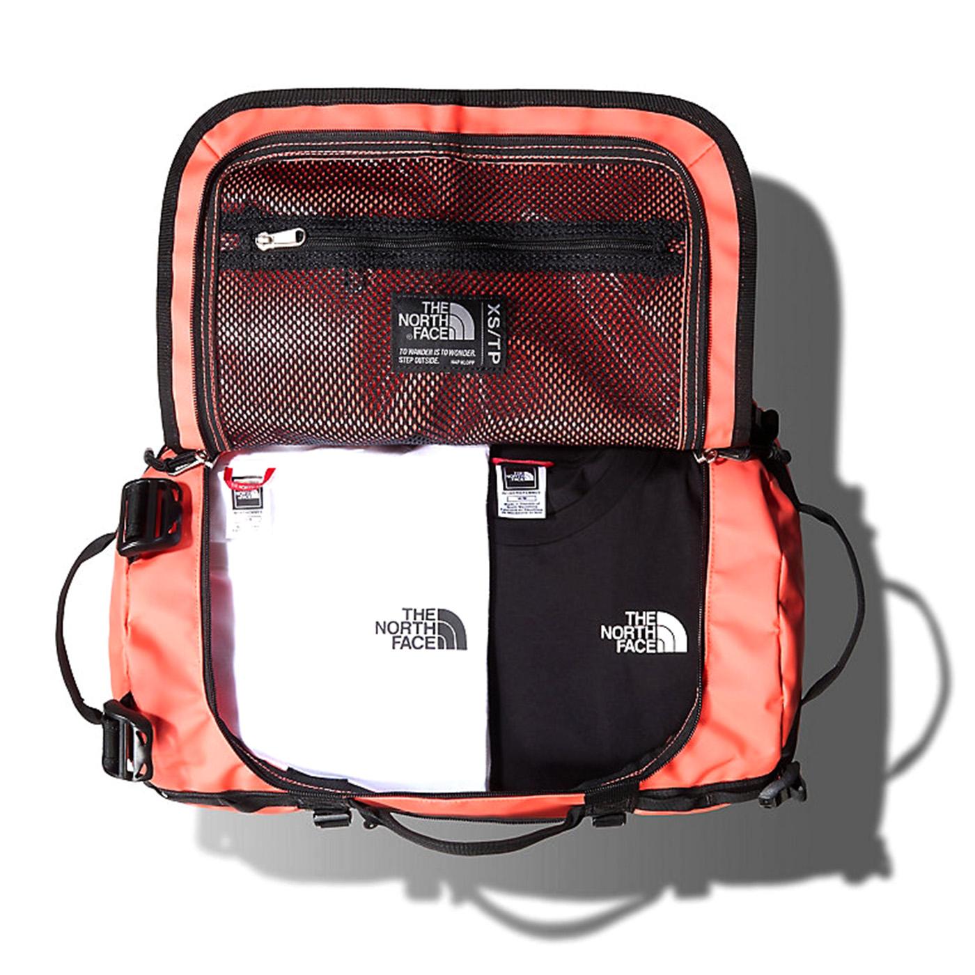 Base Camp Duffel XS Retro Orange / TNF Black - Borsa a Tracolla Arancione NF0A52SSZV11  THE NORTH FACE 