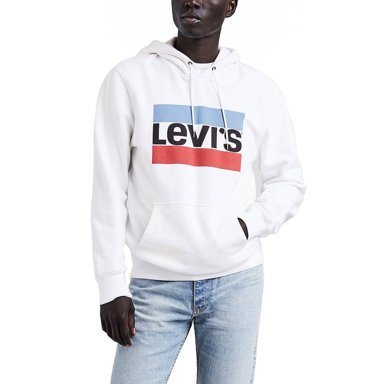 Graphic Pullover Hoodie Sportswear White 19491-0025  LEVIS 