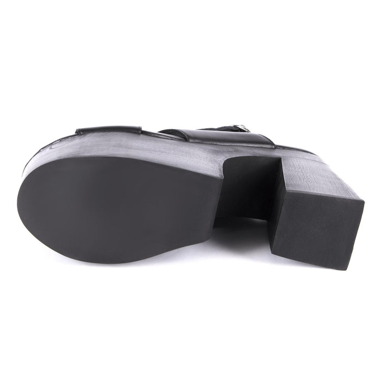 CECILIA LEATHER BLACK JCSJH0172LEA-BLACK  JEFFREY CAMPBELL 