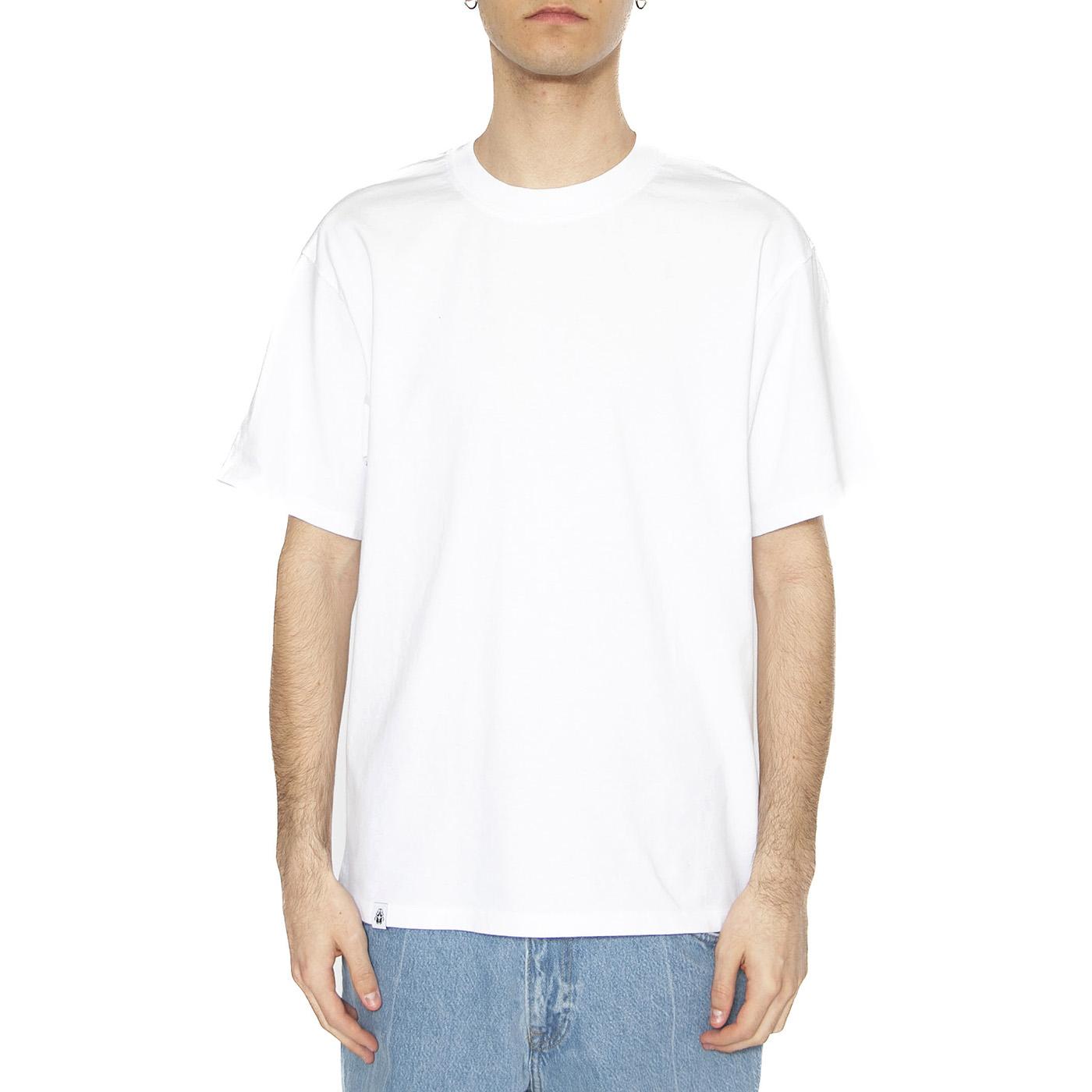 Oversize Basic Ts White - Maglietta Girocollo Uomo Bianca I035016.02.67. 02,67 EDWIN 
