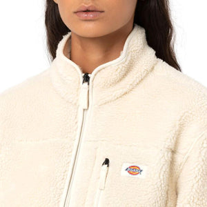 Mount Hope Fleece W Whitecap Gray - Giacca Invernale Donna Bianca DK0A4YGNF901  DICKIES 