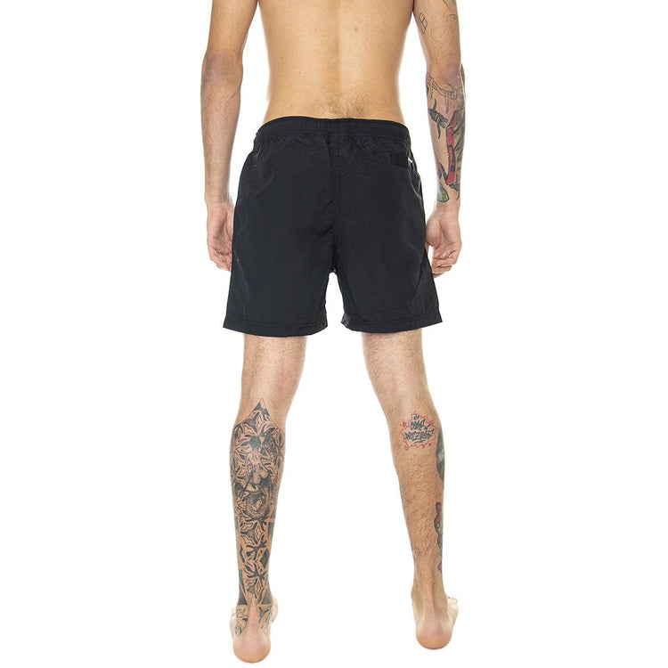 Split Strip Hand Swimshort Black SPHSW-BLK  SANTA CRUZ 