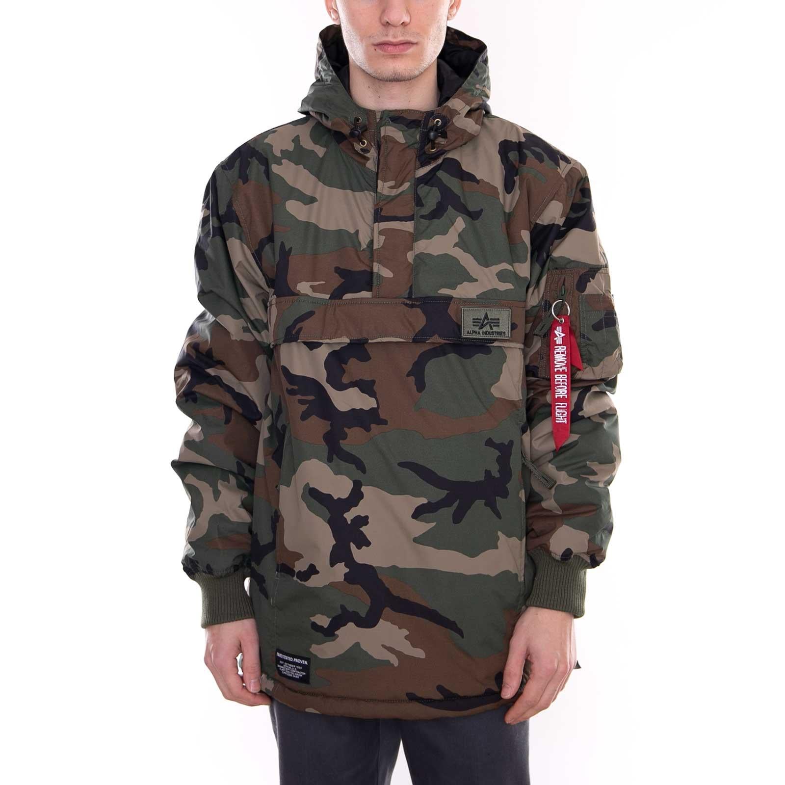 WP Anorak Utility Jacket Camo 188132-408  ALPHA INDUSTRIES 