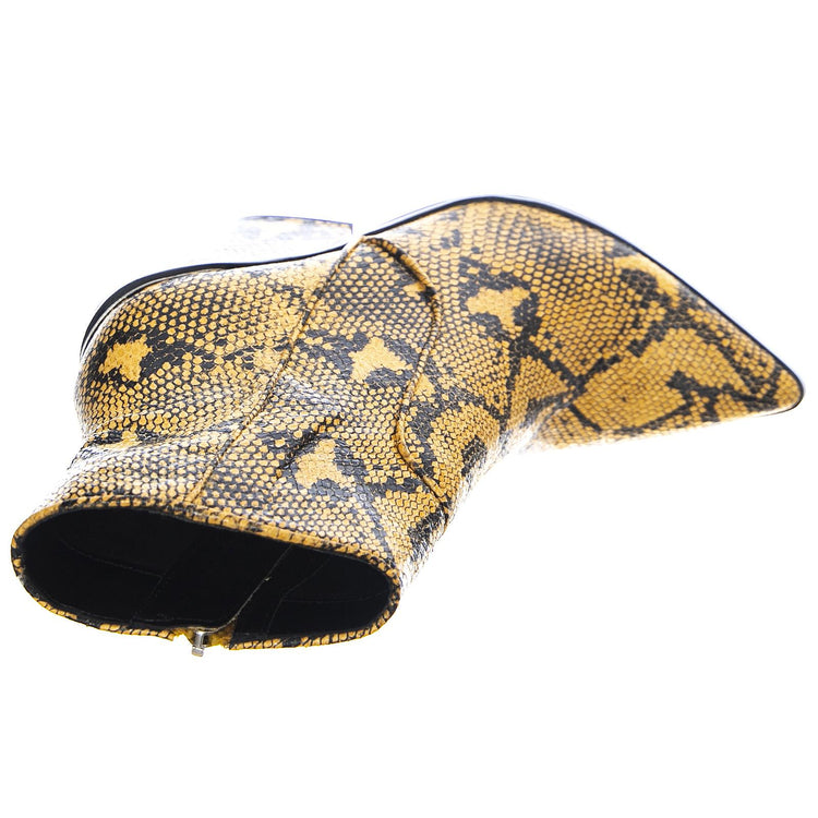 Rarely Ankle Boots - Yellow / Multi - Stivaletti alla Caviglia Donna Serpente / Multicolore RARE02S1-SNAKE  STEVE MADDEN 