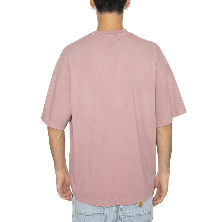 S/S Hudson Pocket T-Shirt Daphne - Maglietta Girocollo Uomo Rosa I035140.1XF5F . CARHARTT WIP 