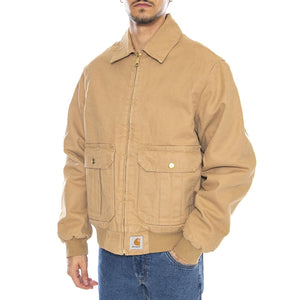 Stanton Jacket Dusty H Brown - Giacca Uomo Marrone I035617.07E06  CARHARTT WIP 