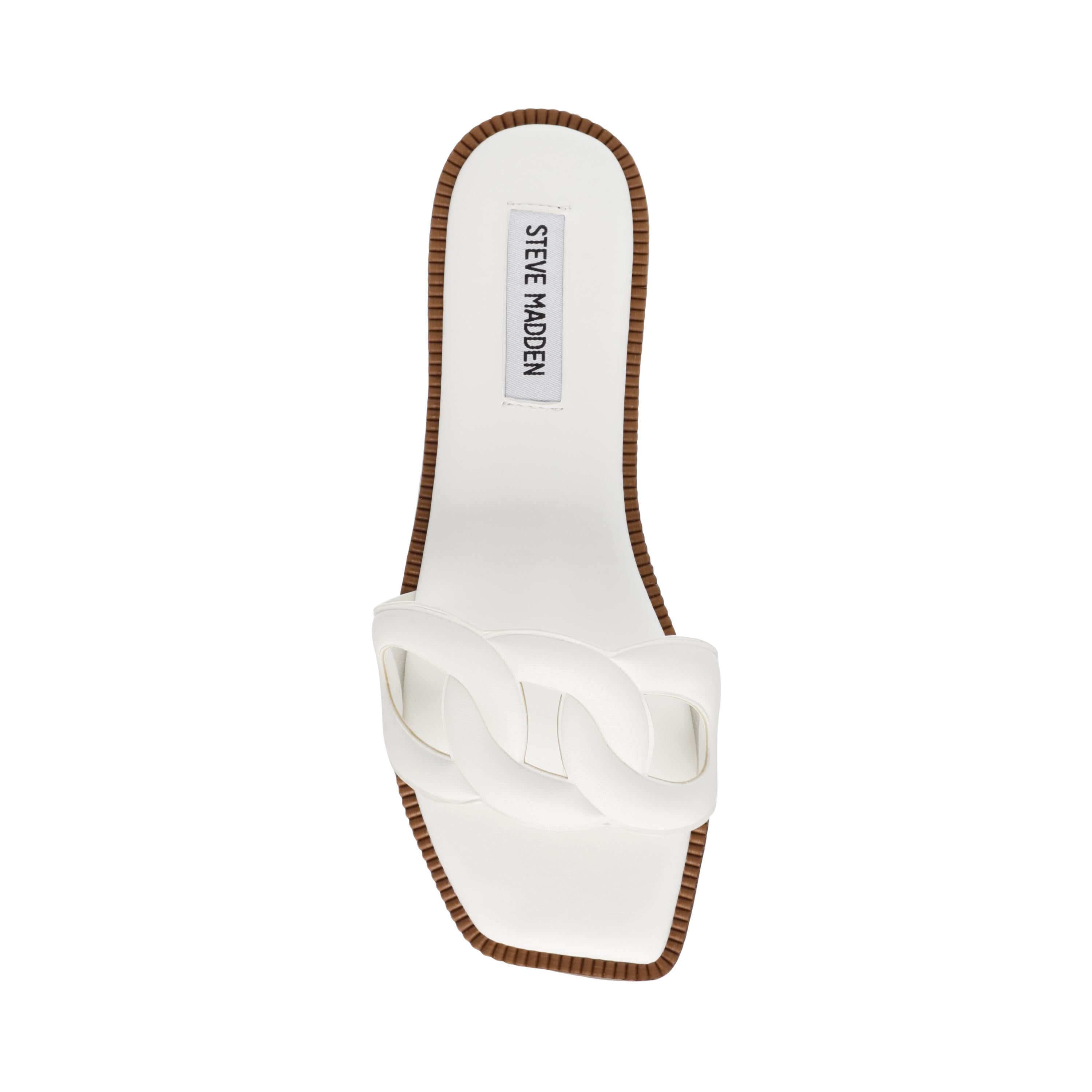 Stash White - Sandali Donna Bianco SMSSTASH-WHT  STEVE MADDEN 