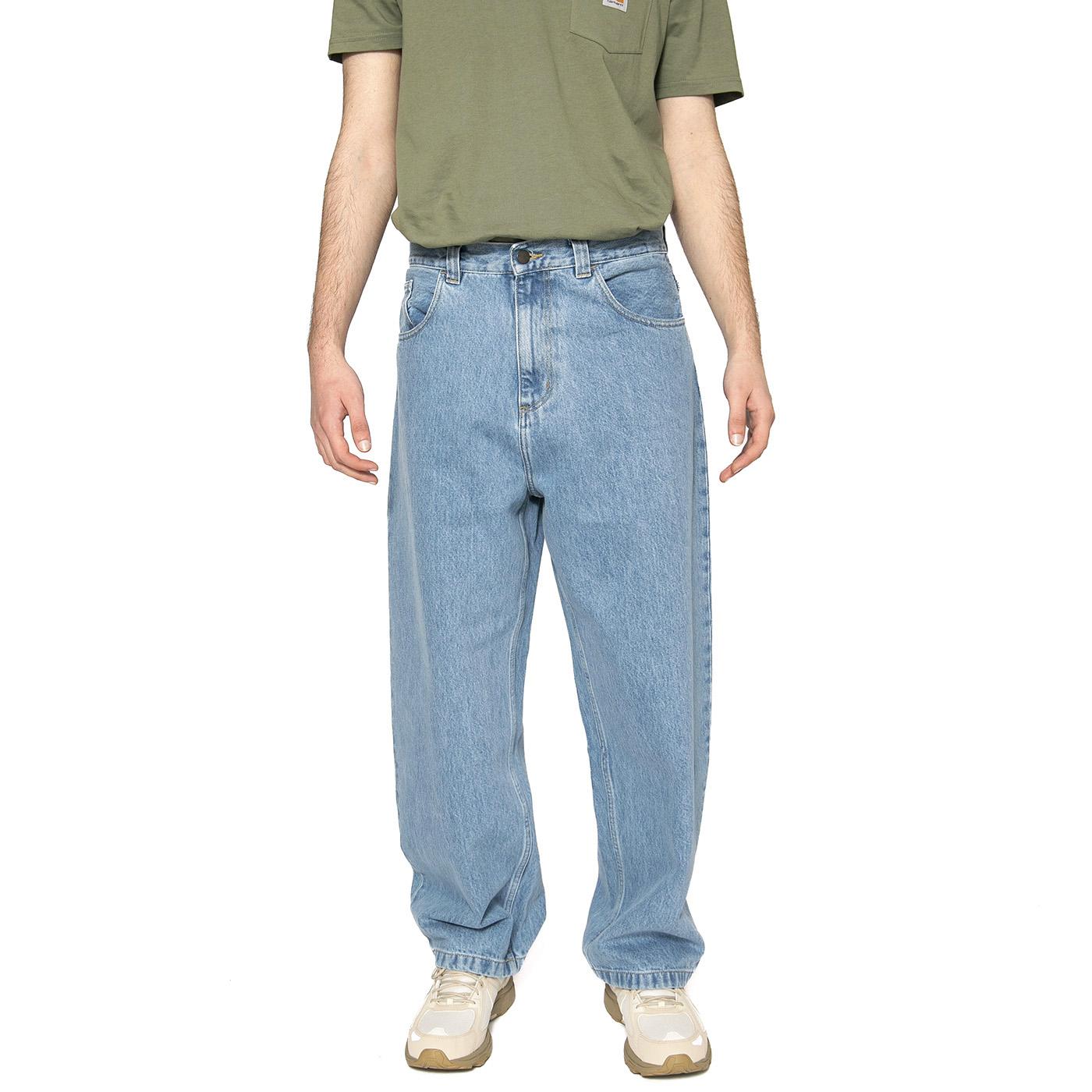 Brandon Pant Blue - Pantaloni Denim Jeans Uomo Blu I031246.0112  CARHARTT WIP 