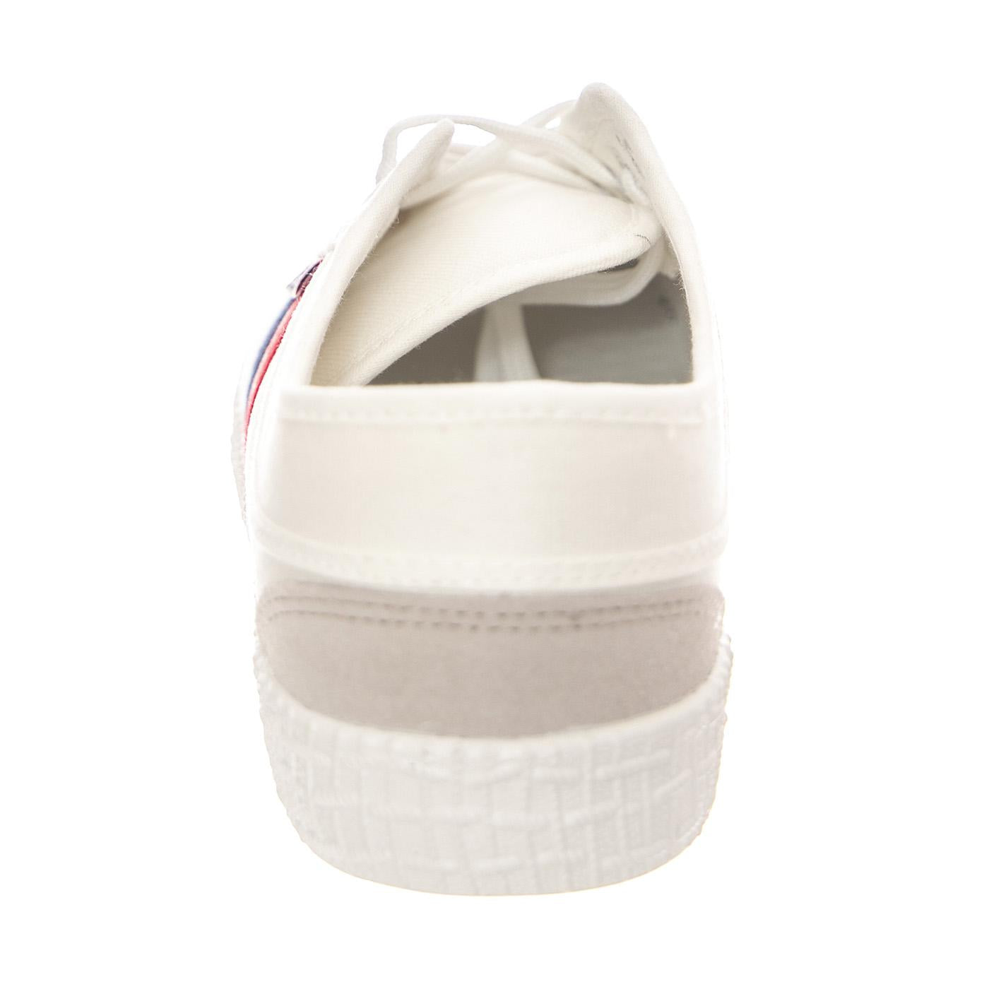 Retro 2.0 White Shoes - Scarpe Stringate Profilo Basso Uomo / Donna Bianche KWS232424-1002  KAWASAKI 