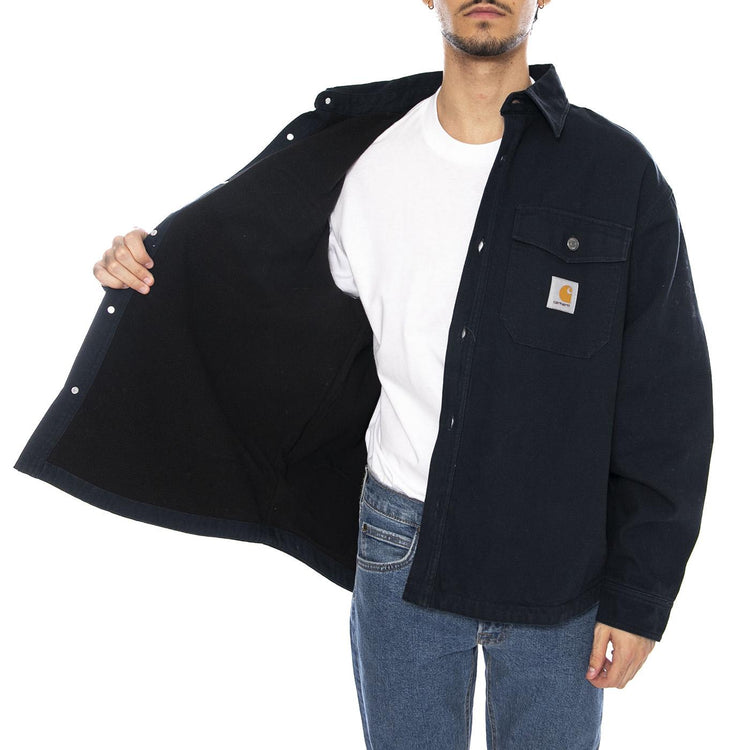 Selby Shirt Jac Deep Night - Camicia Uomo Blu I035305.J0XX  CARHARTT WIP 