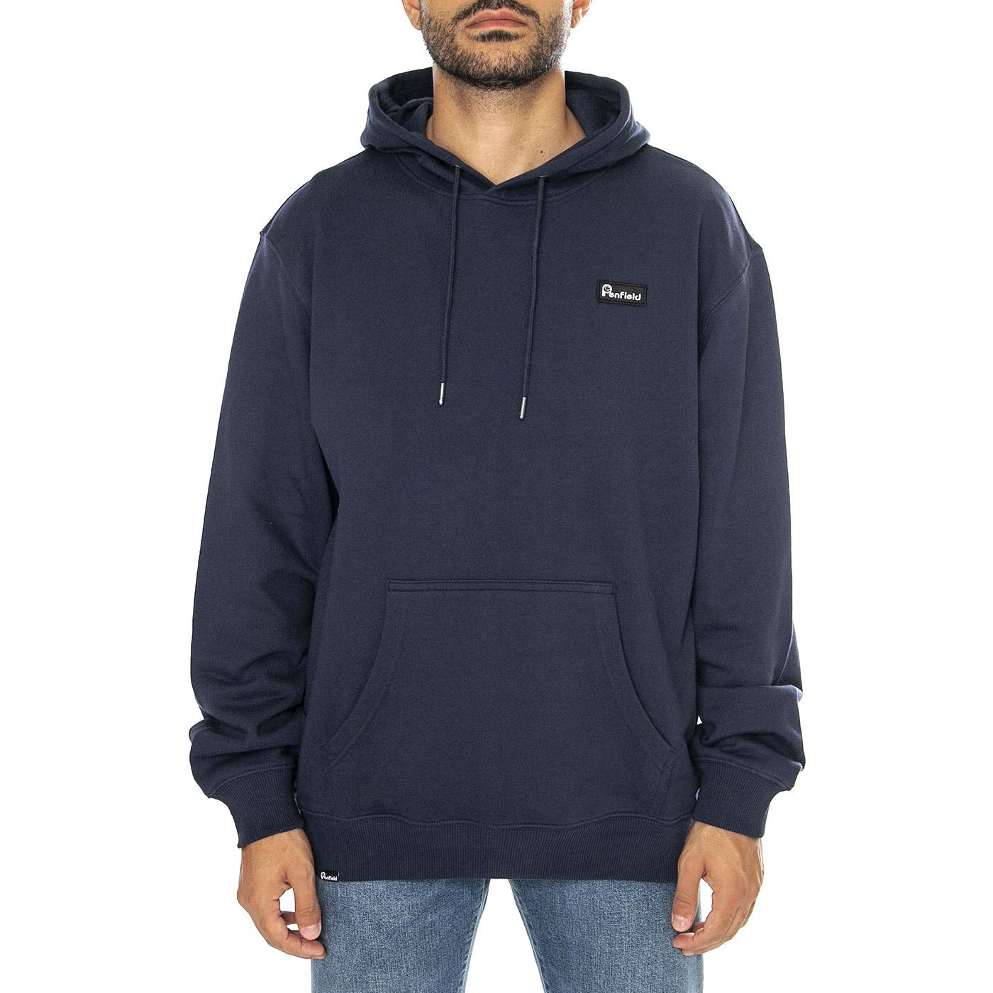 Badge Hood Navy Blazer - Felpa Uomo Blu PFD0347-203  PENFIELD 