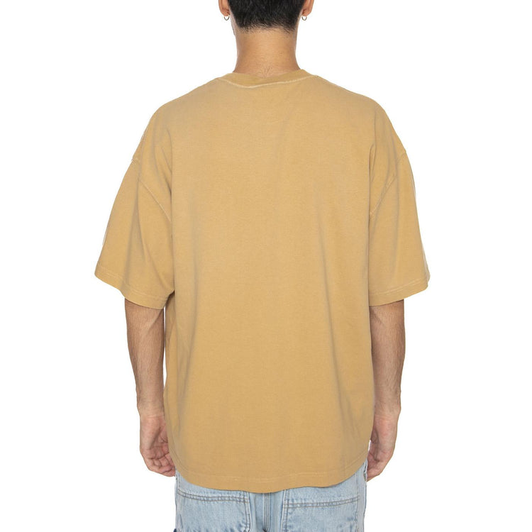 S/S Hudson Pocket T-Shirt Dusty H Brown - Maglietta Girocollo Uomo Marrone I035140.07E5F  CARHARTT WIP 