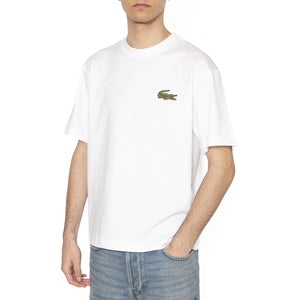 T-Shirt 001 Unisex White - Maglietta Girocollo Uomo Bianca TH2745-001  LACOSTE 