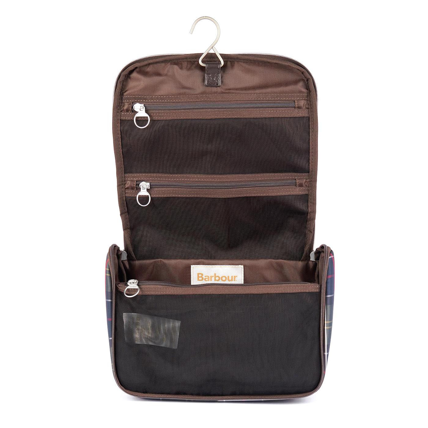 Wetherham Hanging Washbag Tartan - Borsello Tartan Multicolore 222MMAC0432-TN11  BARBOUR 