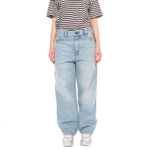 W' Brandon Pant Blue - Pantaloni Denim Jeans Donna Blu I035892 01WU CARHARTT WIP 