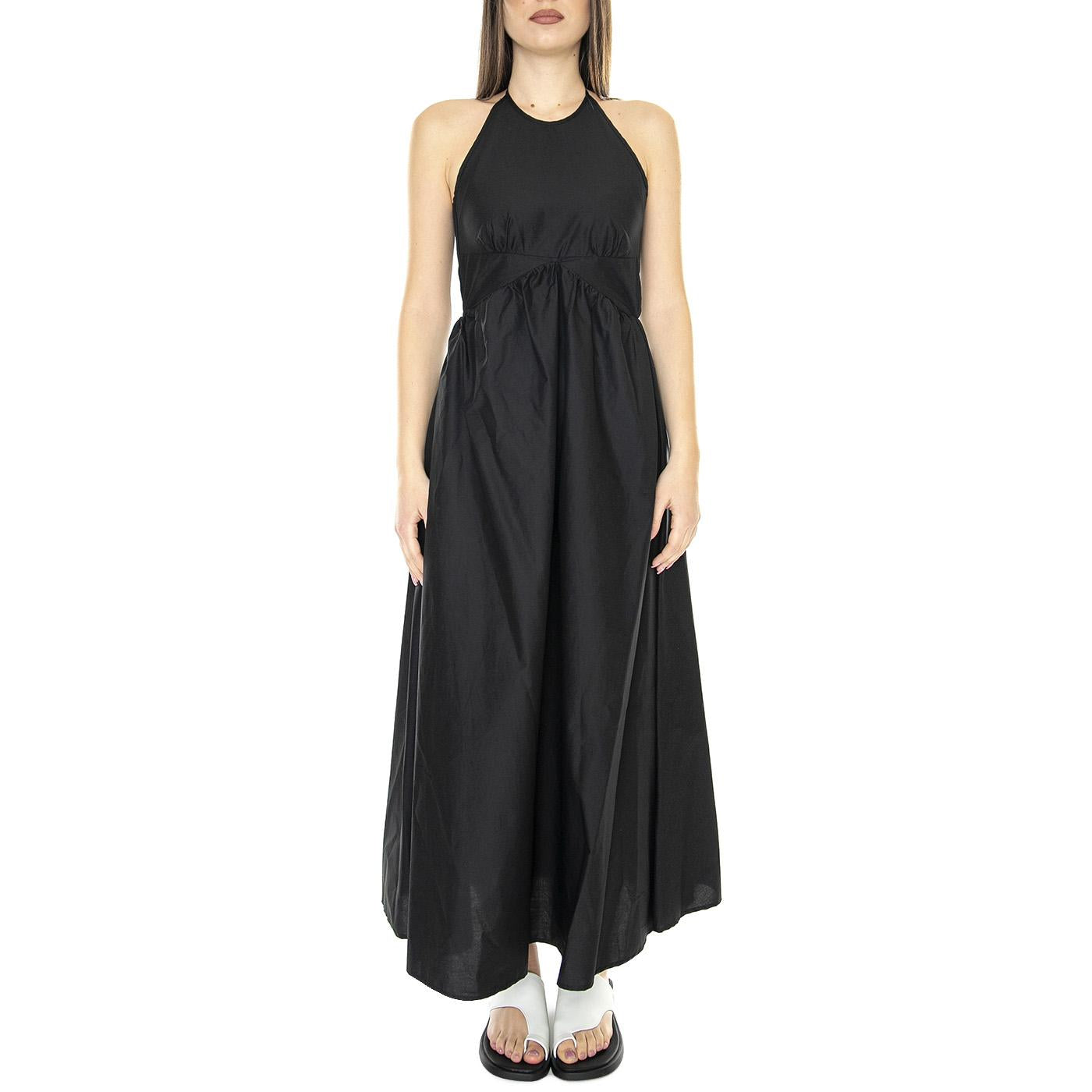 W' Black W254A20W511 - Abito Donna 999 Nero W254A20W511-1  SKILLS 