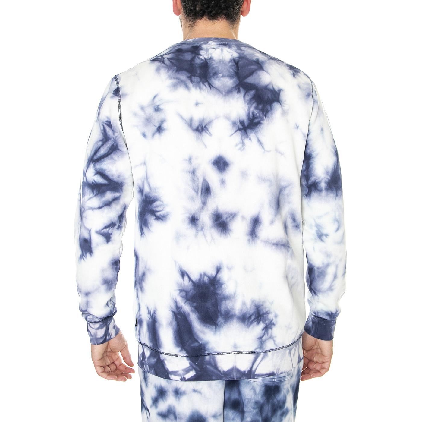 Comfycush Wash Crew Dress Blues / Tie Dye - Felpa Girocollo Uomo Blu / Multicolore VN00062TTNN1  VANS 