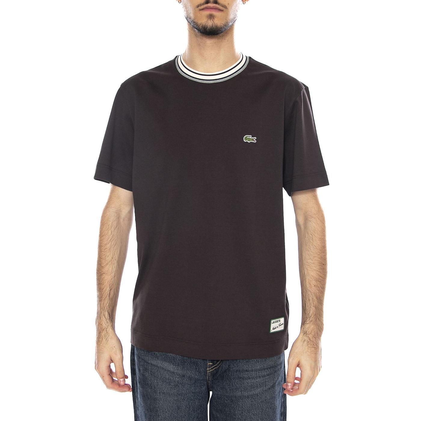 T-Shirt SKB -- Maglietta Uomo Girocollo TH5455-SKB . LACOSTE 