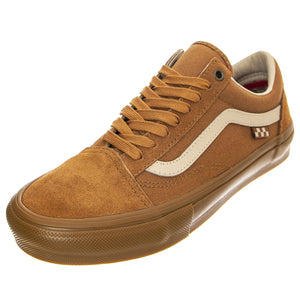 MN Skate Old Skool Light Brown / Gum - Scarpe Stringate Profilo Basso Uomo Marroni VN0A5FCBBGZ1  VANS 