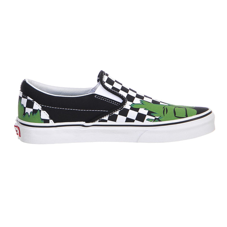 UA CLASSIC SLIP-ON (MARVEL) HULK/CHECKERBOARD VA38F7U44  VANS 