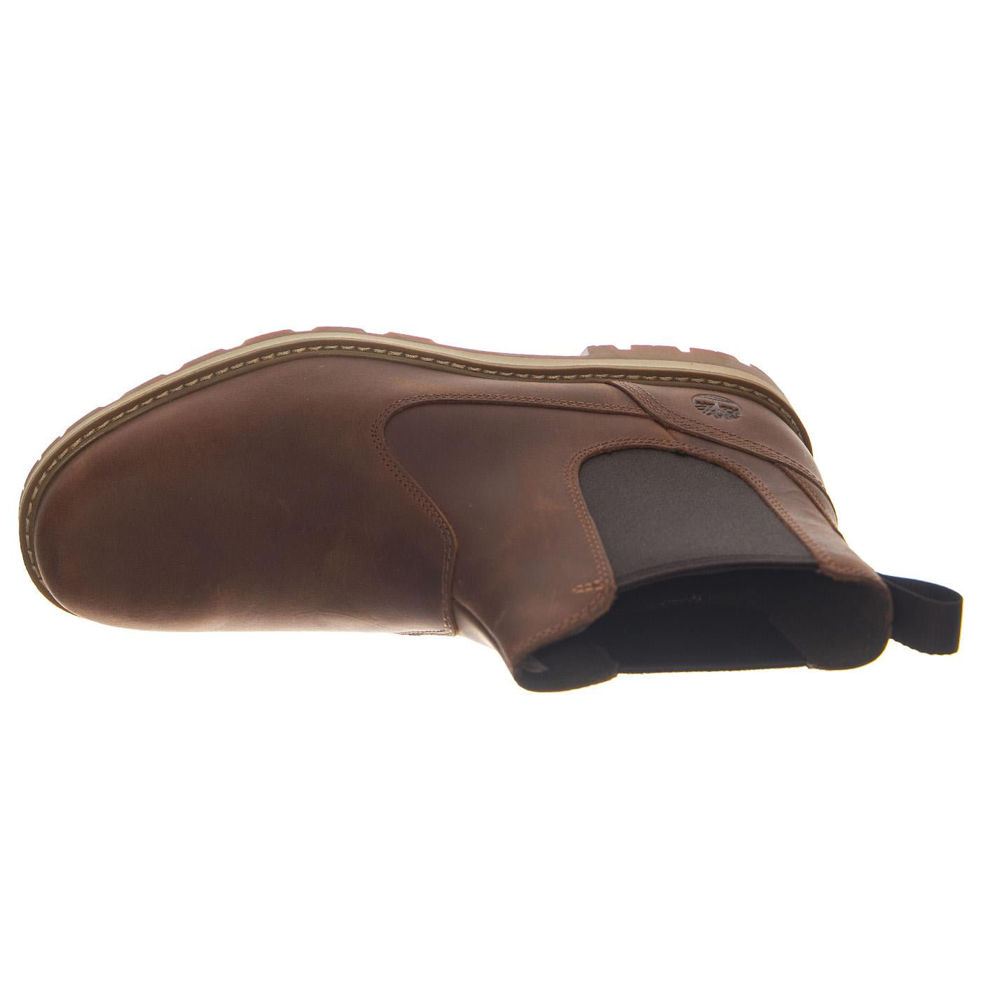 Britton Road Mid Chelsea Boot -- Stivali Uomo Rust Medio Pelle Full Grain TB0A6A4W EM61 TIMBERLAND 