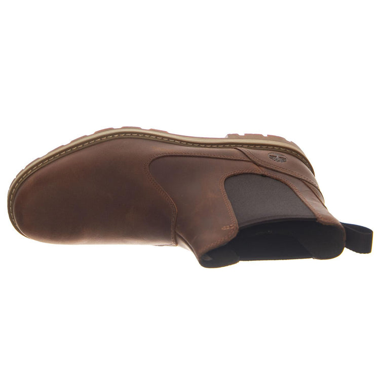 Britton Road Mid Chelsea Boot -- Stivali Uomo Rust Medio Pelle Full Grain TB0A6A4W EM61 TIMBERLAND 