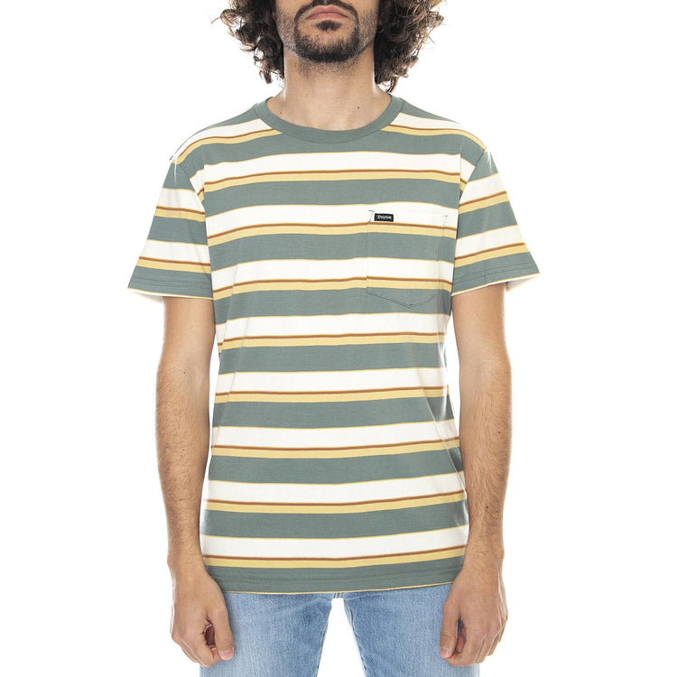 Mens Hilt T-Shirt - Cypress - Maglietta Girocollo Uomo Multicolore 02007-CYPRE . BRIXTON 