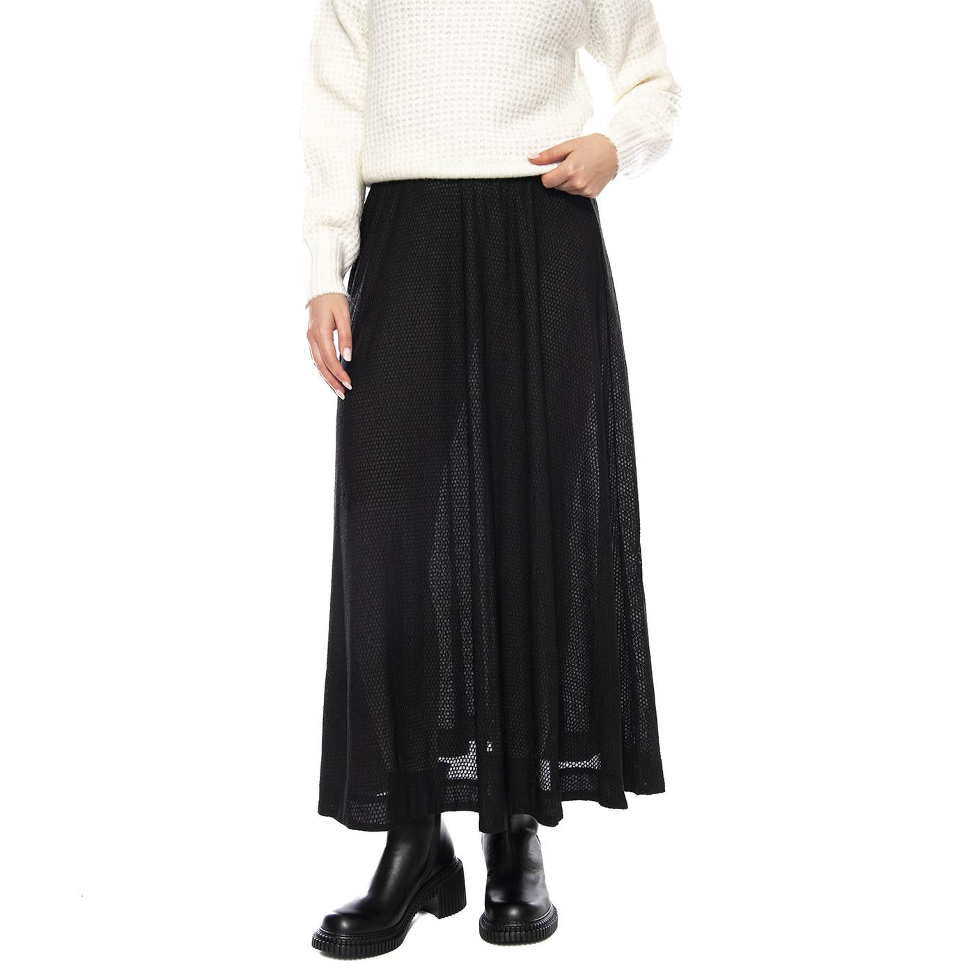 Izzy Skirt -- Gonna Lunga Plissé Donna Nera 237274156 999 MINIMUM 